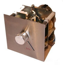 COMPLETE DRYER COIN MECHANISM (square face) accepts VARIOUS coins