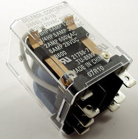 70210901P  DRYER RELAY 24V  50/60HZ