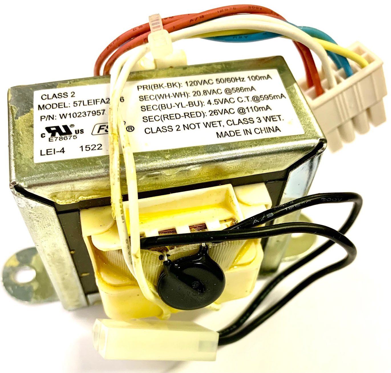 W10237957  TRANSFORMER XFMR