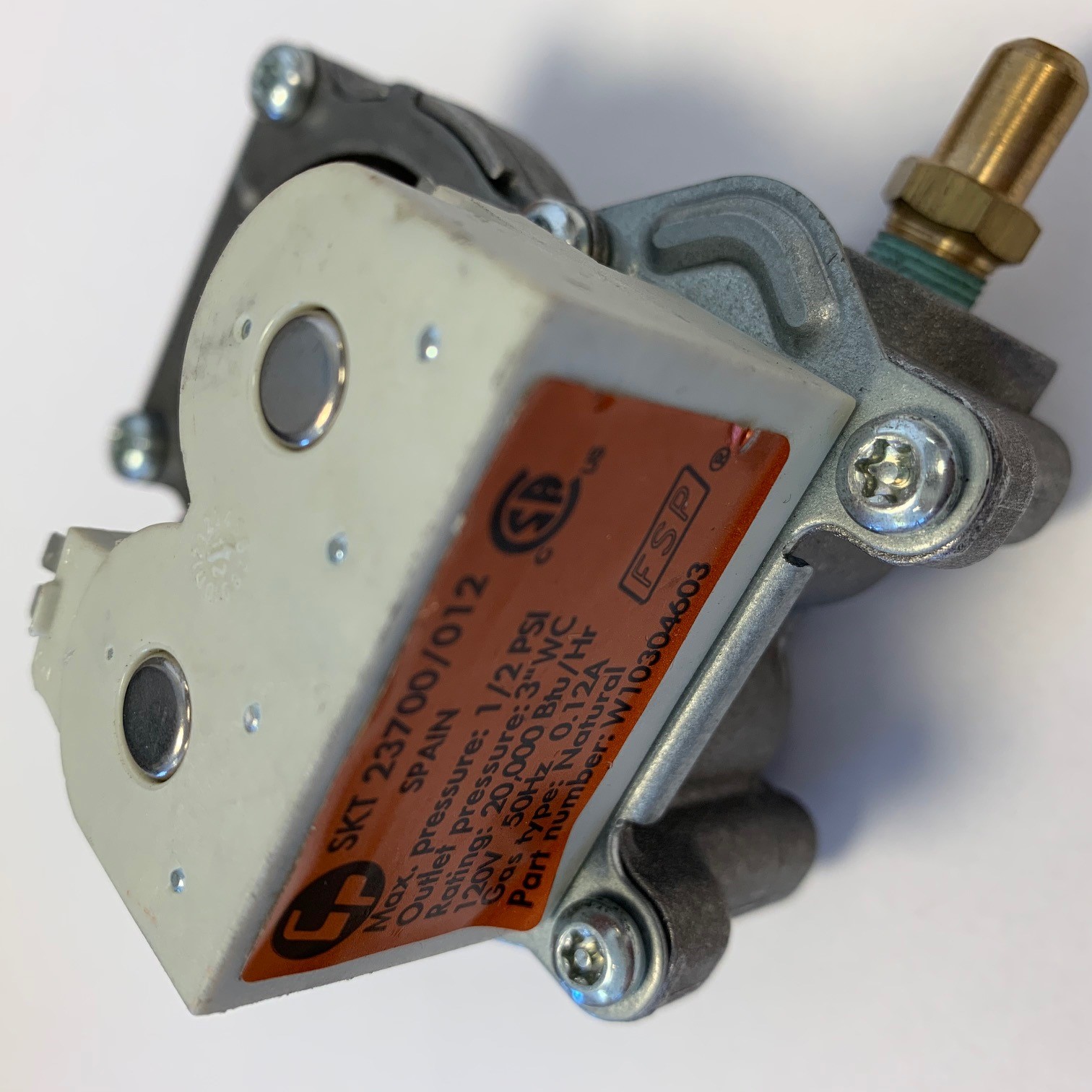 W10304603  GAS VALVE 60Hz